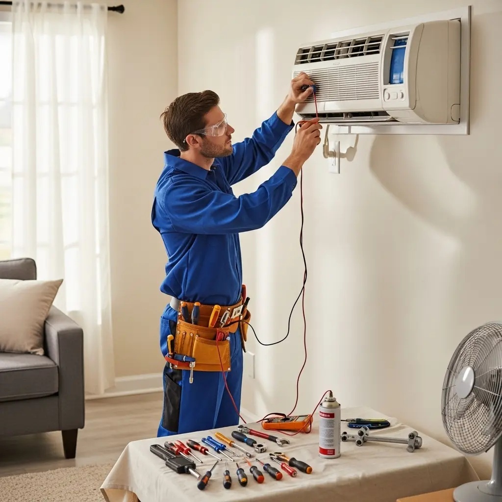 Çamlıdere Smeg Smeg klima gaz dolumu ve bakım – Enerji verimliliği artırıldı. - Teknik servis örneği